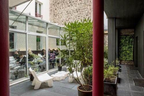 Hotel Le Quartier Bercy Square - Breakfast Room & Garden